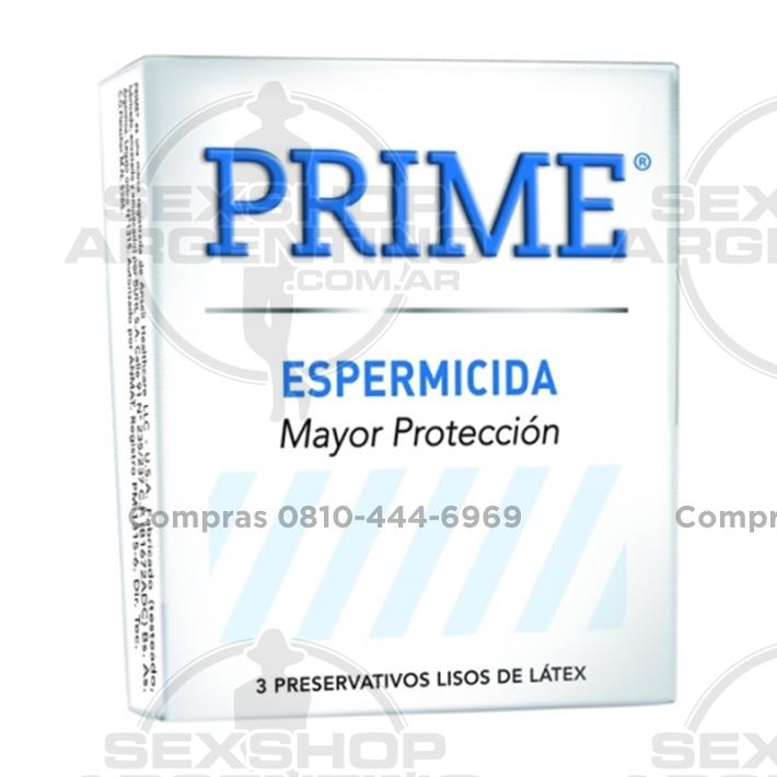 Accesorios, Preservativos - Preservativos Prime Espermicida